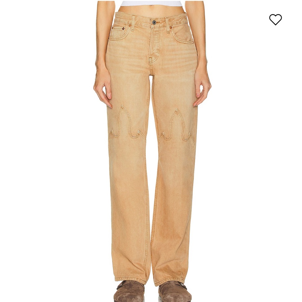 Tan Women's Jeans - Picture 4 of 5